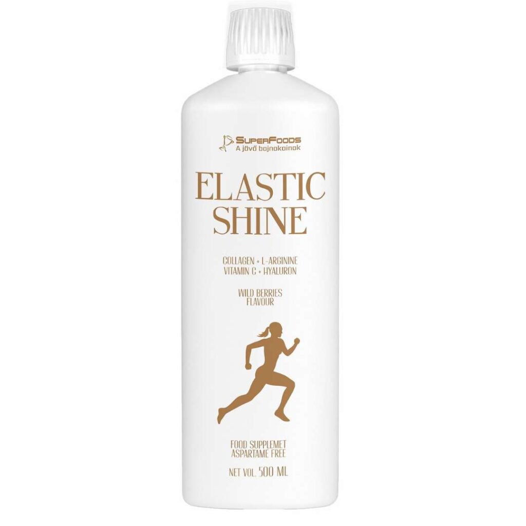 SuperFoods Elastic Shine 500 ml vadbogyós ízű kollagén ital