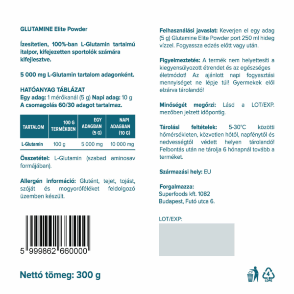 GLUTAMINE Elite Powder - Image 2
