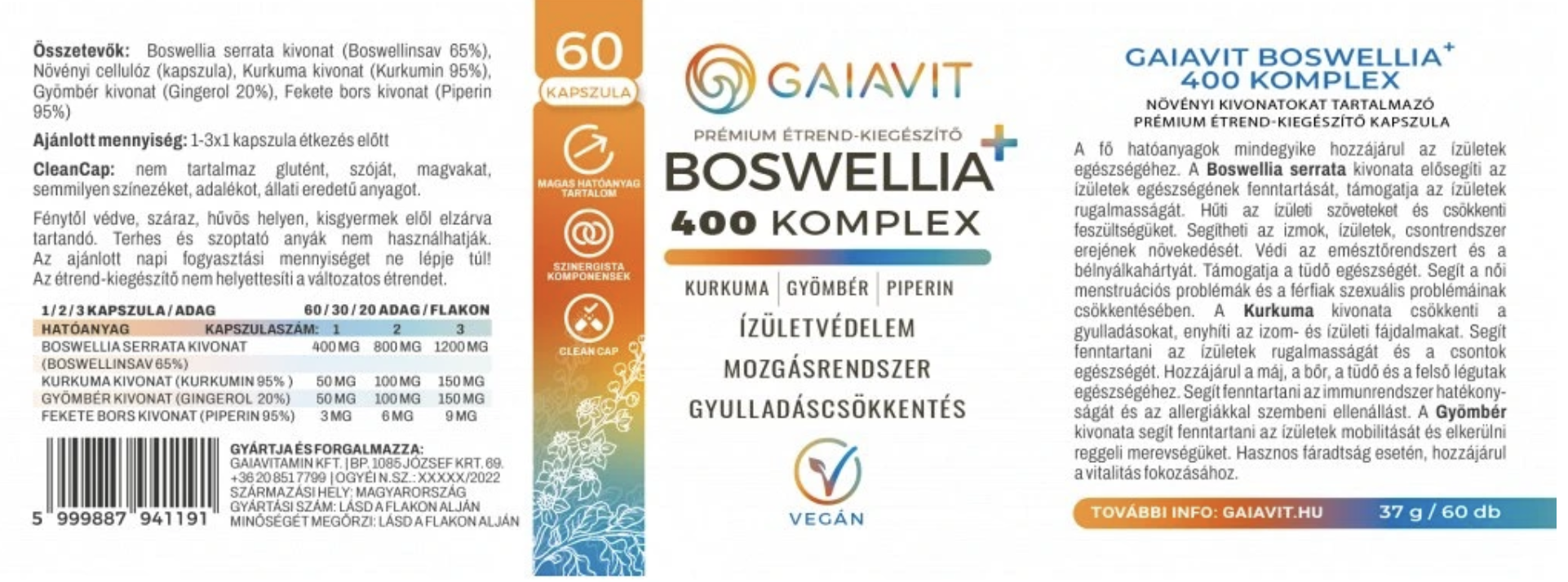 Gaiavit Boswellia+ 400 komplex - Image 4
